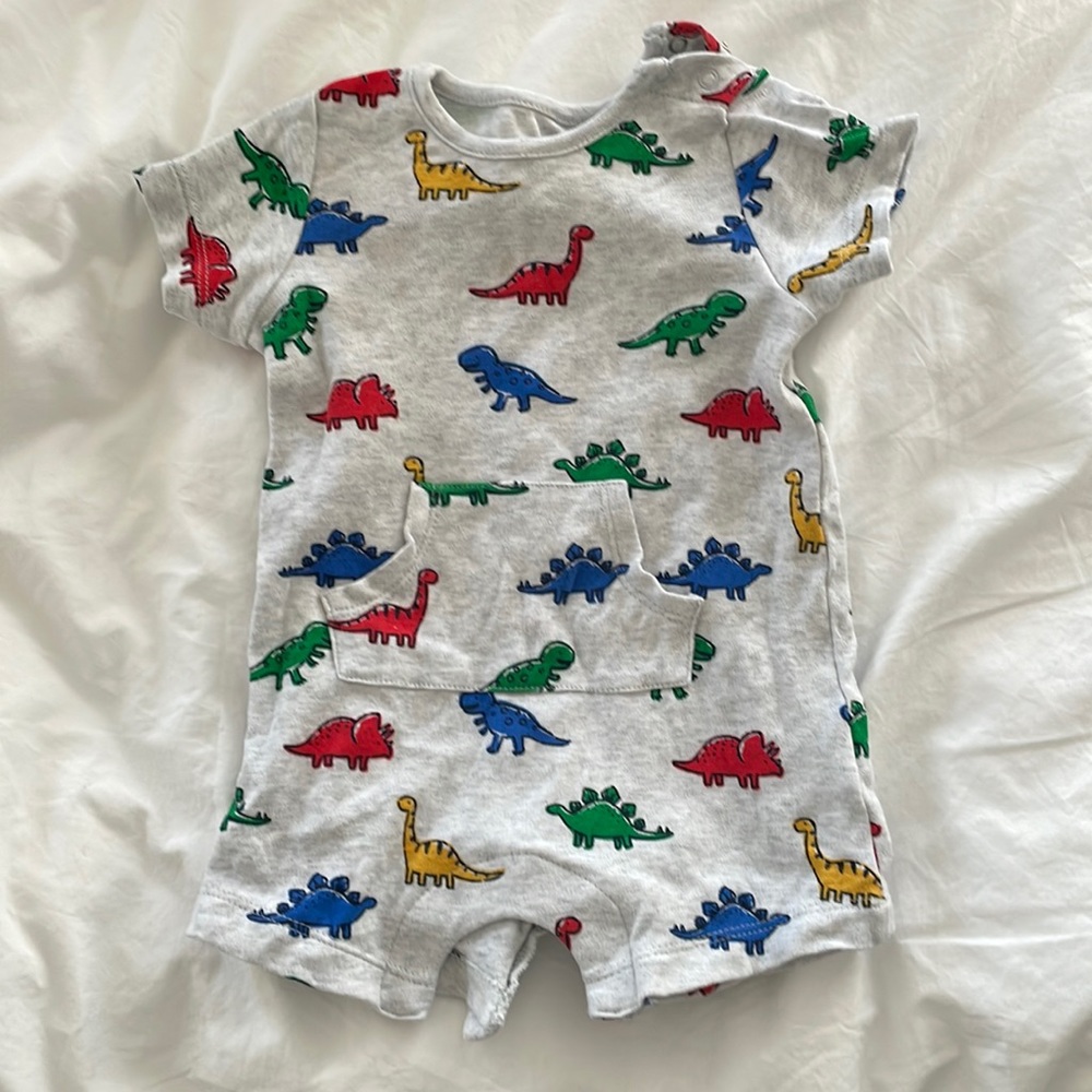 Little Me Dino romper/onesie